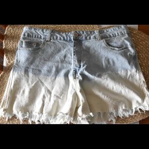 High waisted shorts
